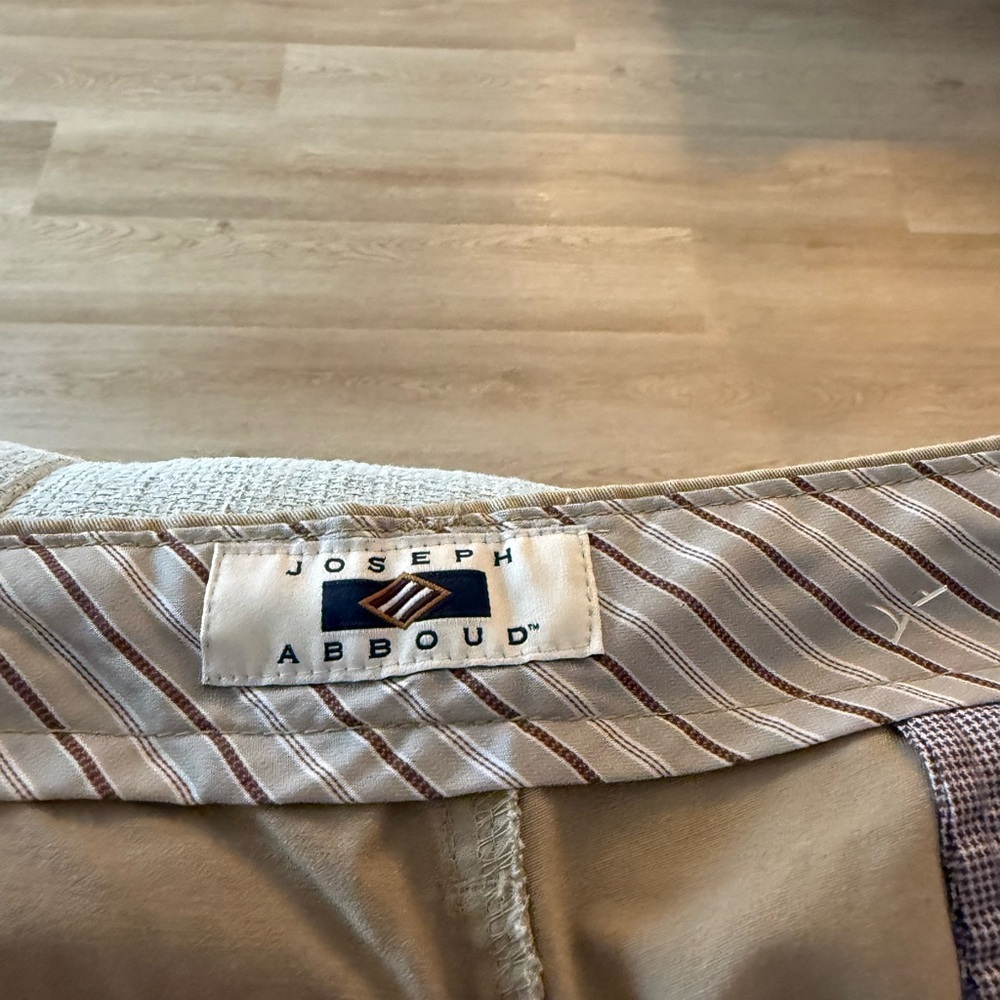 Joseph Abboud Tan Chino Pants - Picture 2 of 4